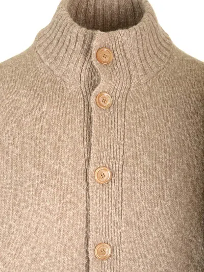 Brunello Cucinelli Wool Cardigan Jackets Beige