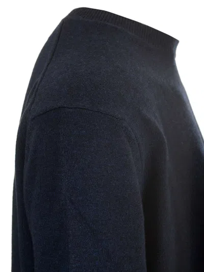 Comme Des Garçons Shirt Wool Sweater Knitwear Blue