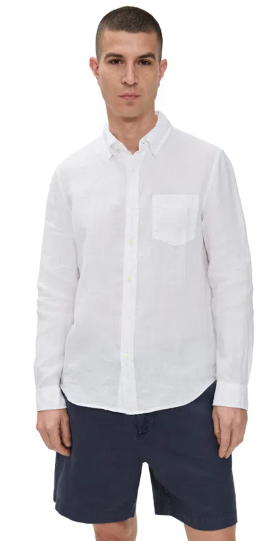 Alex Mill Mill Shirt In Paper Poplin In White