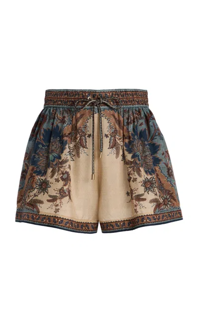 Zimmermann "ascension" Shorts In Multi