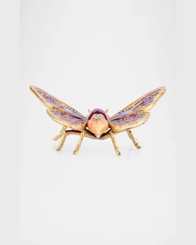 Jay Strongwater Rosey Moth Objet
