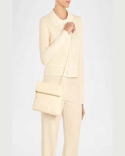 Il Bisonte Anna Fold-over Flap Leather Crossbody Bag