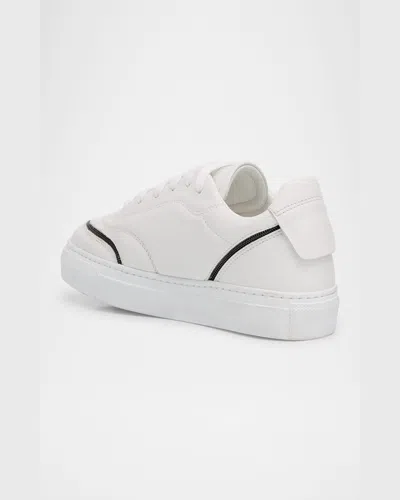 Brunello Cucinelli Leather Monili Low-top Sneakers