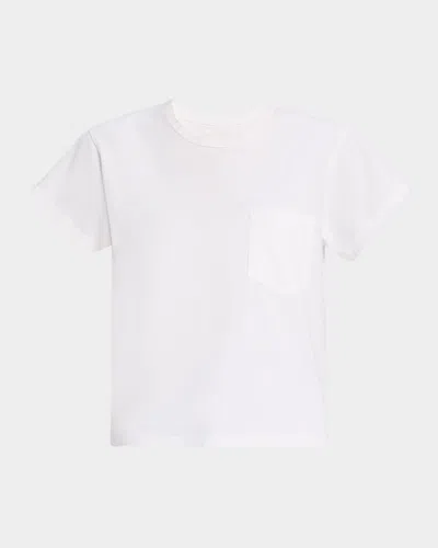 Good Work By Argent X Citizens Of Humanity Maybelle Crewneck Cotton Tee