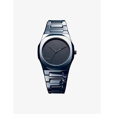 D1 Milano Ceramic Pure Blue Ceramic Watch