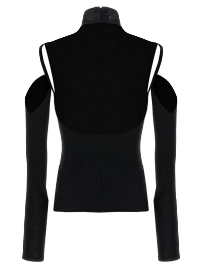 Khaite Woman Turtleneck Black Size L Virgin Wool