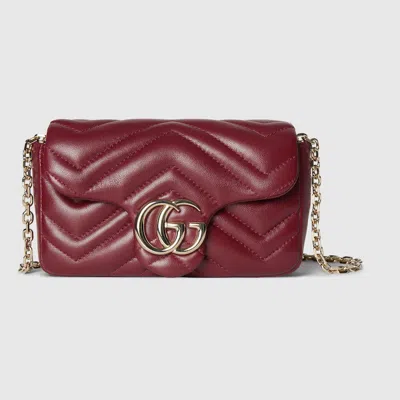 Gucci Women's Mini Gg Marmont Bag With Card Holder