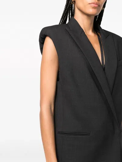 Rev The Smith Virgin-wool Gilet In Gray