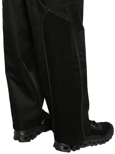 J.lal Pleated Elasticated Straight-leg Trousers In Black