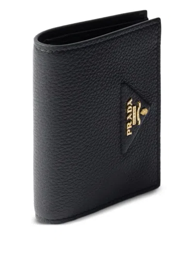 Prada Small Leather Bifold Wallet
