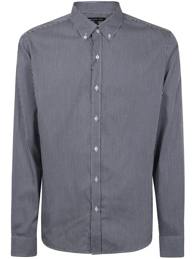 Michael Kors Shirt With Button-down Collar And Long Sleeves