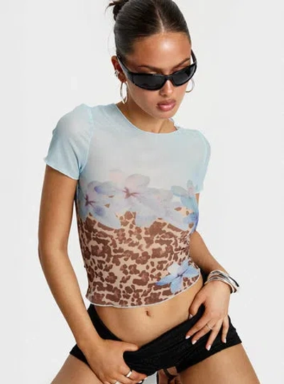 Princess Polly Lower Impact Pop Quiz Mesh Top