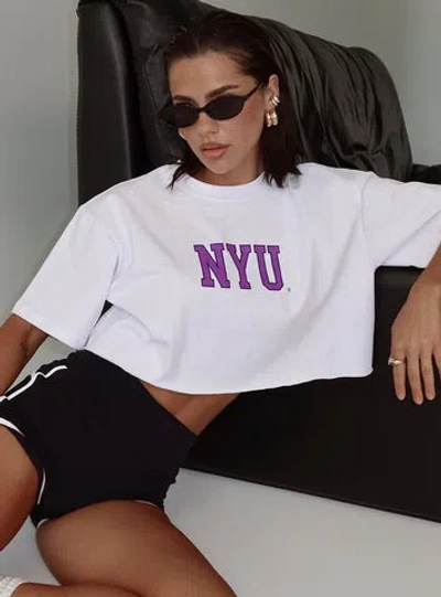 Hype And Vice Nyu Track Tee