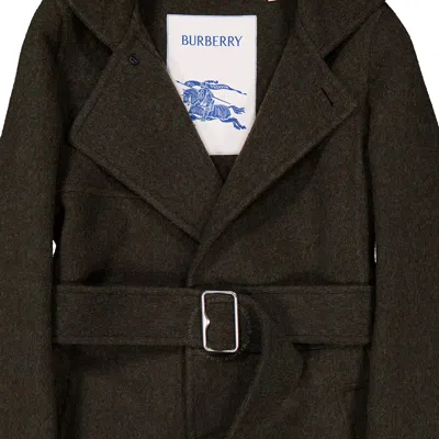 Burberry Belted Wool-cashmere Jacket