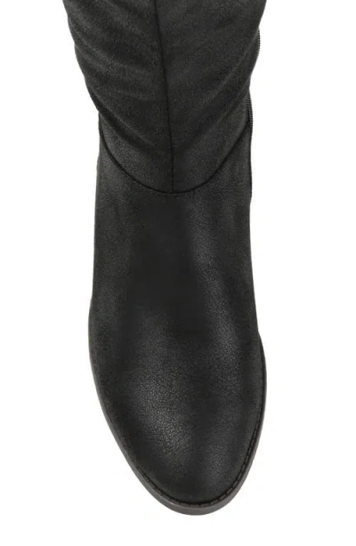 Journee Collection Lelanni Tall Vegan Leather Boot