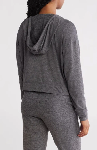 Dkny Sport Women's Spacedye Full-zip Long-sleeve Hoodie