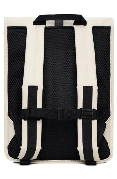 Rains Medium Rolltop Rucksack Backpack In Neutral