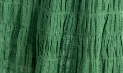 Max Studio Textured Midi Skirt