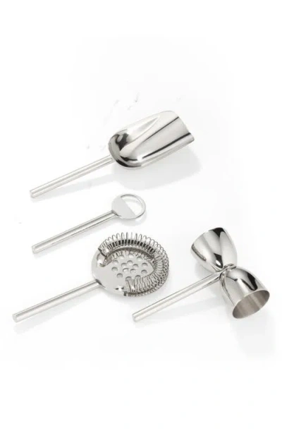 Roselli Trading Company Set Of 4 Astro Bar Collection Cocktail Tools