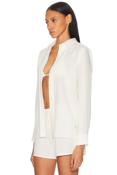 Éterne White Button-down Shirt