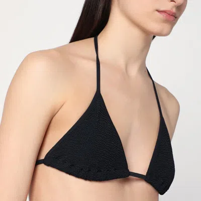 Hunza G Gina Triangle Bikini Set In Black