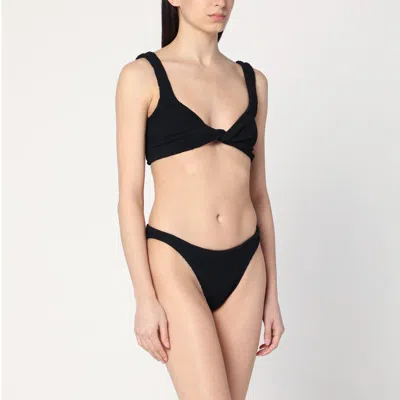 Hunza G Juno Bikini Set In Black