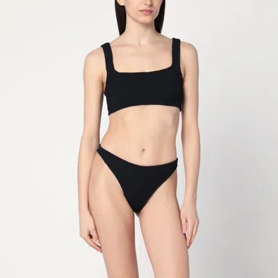 Hunza G Xandra Bikini Set In Black
