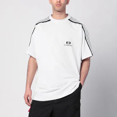 Balenciaga Unity Sports Icon T-shirt Oversize White/black