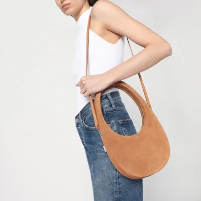 Coperni Women Swipe Suede Leather Crossbody Bag