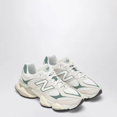 New Balance Low Sneaker 9060 Linen With Dark Juniper