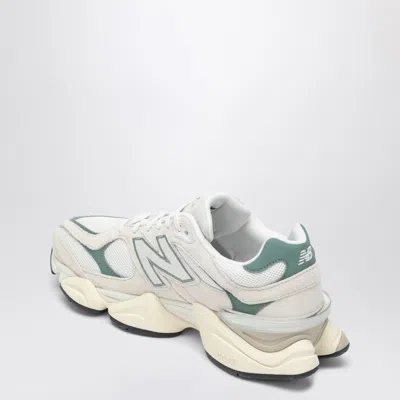 New Balance Low Sneaker 9060 Linen With Dark Juniper