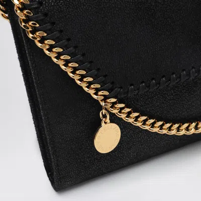 Stella Mccartney Falabella Mini Vegan-leather Cross-body Bag In Black