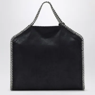 Stella Mccartney Navy Falabella Fold Over Tote Bag