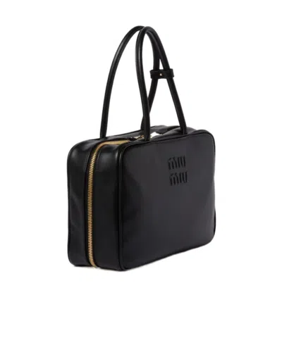 Miu Miu Beau Leather Top-handle Bag