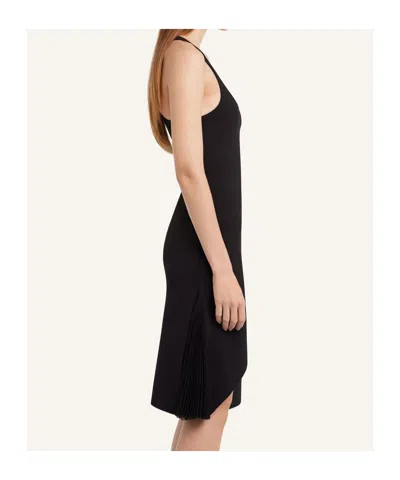 Courrèges Courreges Women 'infinty Pleats A-line' Dress In Black