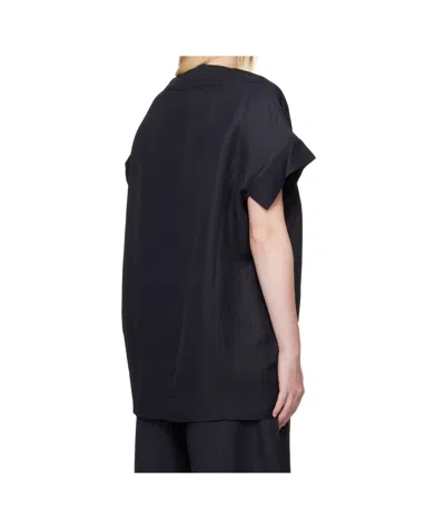 Studio Nicholson Short Sleeve V Neck Top