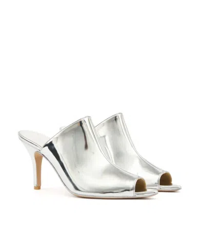 Mm6 Maison Margiela Metallic Open Toe Sandals