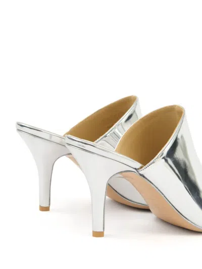 Mm6 Maison Margiela Metallic Open Toe Sandals