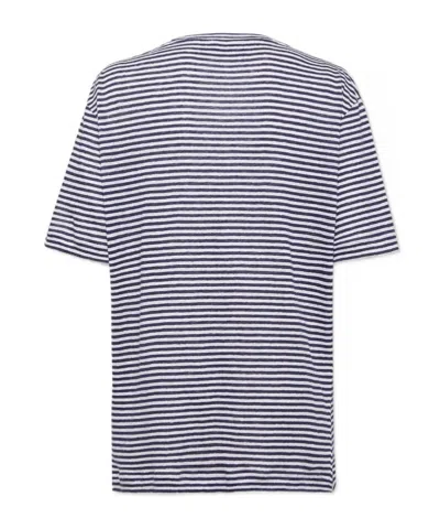 Dsquared2 Summer Lovers Linen Stripe T-shirt