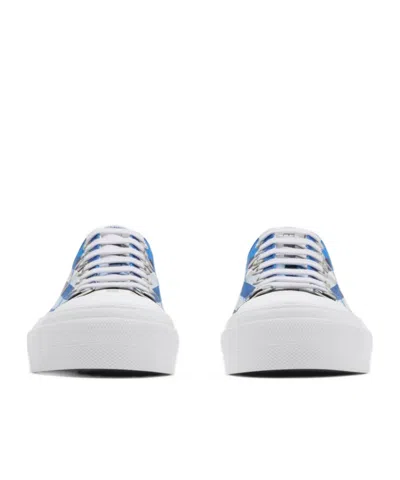 Burberry Check Nylon Blend Sneakers
