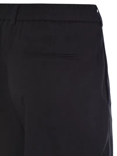 Pt Torino Lorenza Lyocell And Cotton Trousers