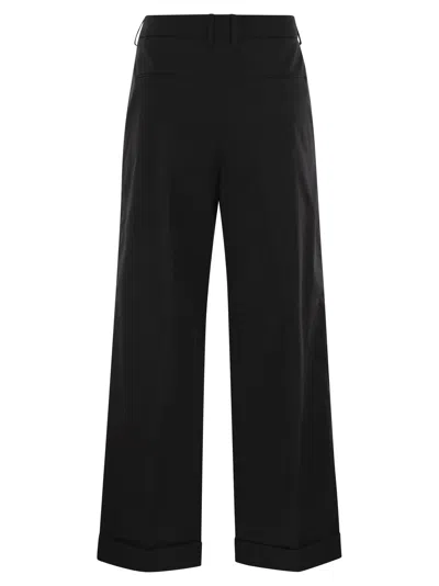 Pt Torino Anna Stretch Cotton Gabardine Pants