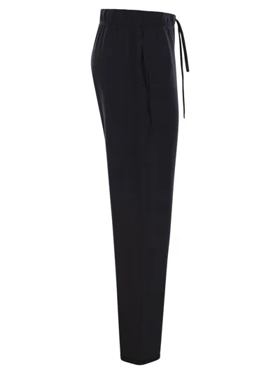 Majestic Filatures Trousers With Drawstring Waist