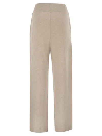 Majestic Trousers With Drawstring Waist