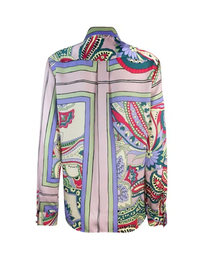 Liu •jo Camicia Con Stampa Floreale Multicolor