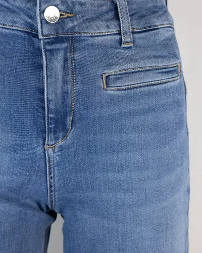 Liu •jo Jeans Flare A Vita Alta Blu