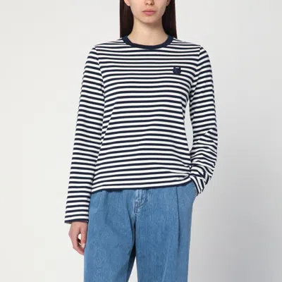 Maison Kitsuné Bold Fox Head Sweaters And Cardigans Blue