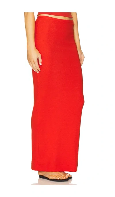 Éterne Ribbed Emma Maxi Skirt