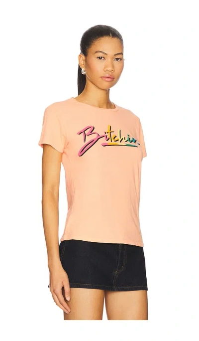 Mother The Lil Goodie Goodie Graphic Tee In Multi