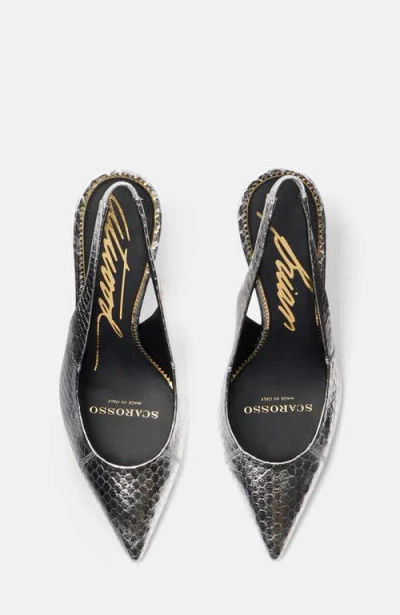 Scarosso Sutton Pumps In Silver